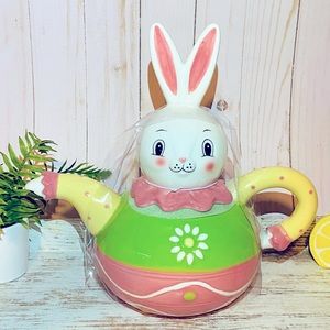 Johanna Parker Bunny pink Teapot Spring 2022 Release